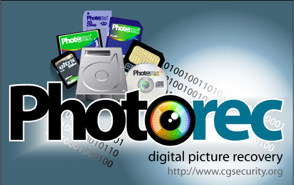 PhotoRec 無料SDカードデータ復元ソフト