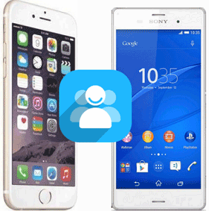 iPhoneから連絡先をXperia Z3に同期