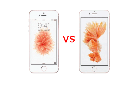 iPhone SE 対 iPhone 6s